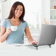 thumbnail image 3 of Laptop Legs - Foldable Laptop Stand for Desk | Notebook Invisible Stand Set of 2, Computer Keyboard Stand for Desk, Portable Heightened Cooling Stand, 3 of 8