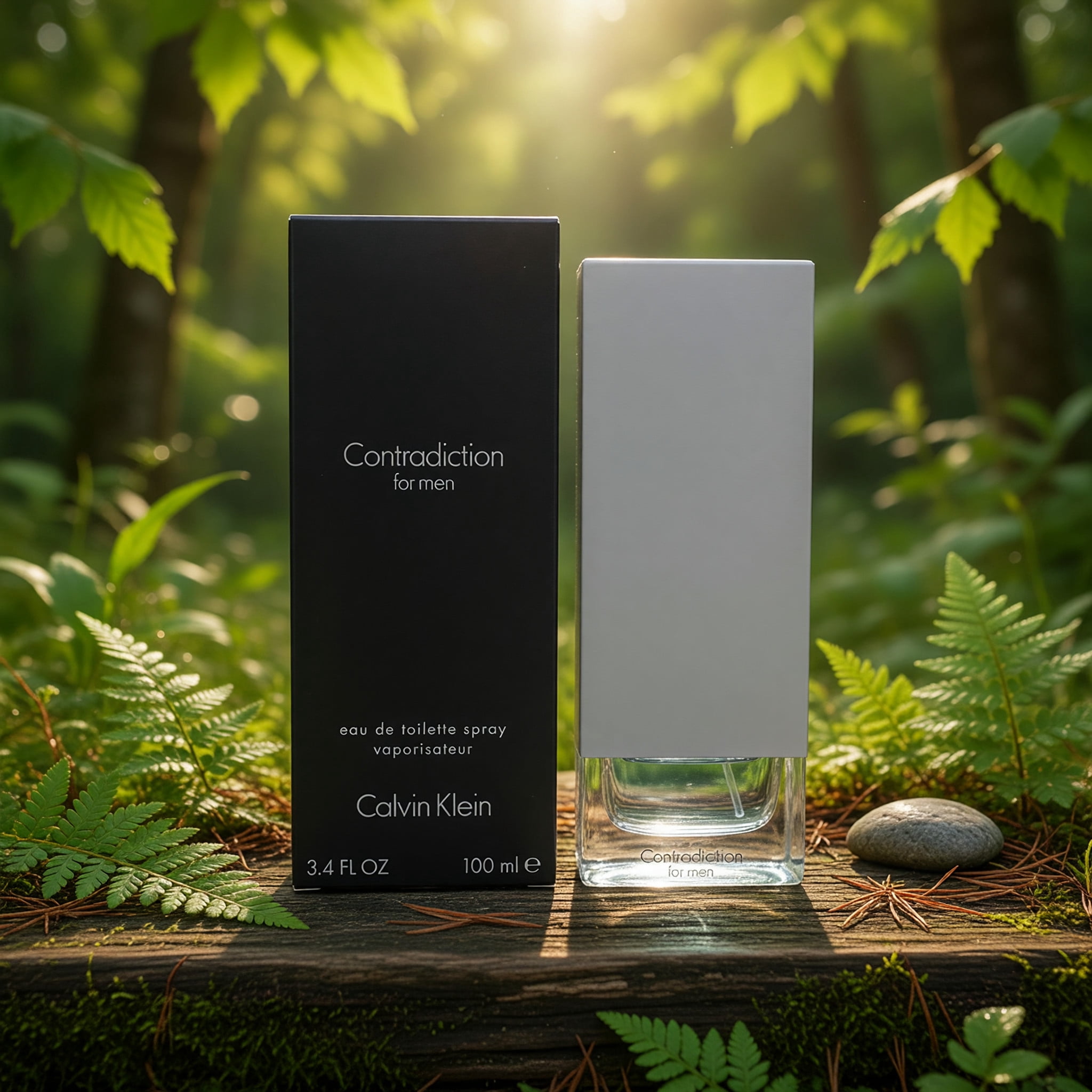 Calvin Klein Contradiction Perfume for Men - 3.4 oz Eau De