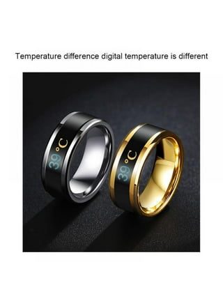 ALZKE Magic Smart Rings for Men, Popular NFC Stainless Steel 8mm Wide Smart  Rings, Smart Rings, Smart Rings, Couple Rings, Best Gift (Size : 9)(8) :  : Fashion