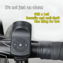 MELIVO Electric Bike Horn, Electronic Bicycle Bell, 140DB Bike Horn for Adults, 4 Sound Modes Waterproof Horn for Bike, Loudest Bike Horn with Rechargeable Battery for Mountain Bike