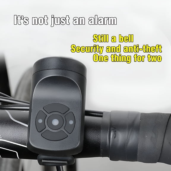 MELIVO Electric Bike Horn, Electronic Bicycle Bell, 140DB Bike Horn for Adults, 4 Sound Modes Waterproof Horn for Bike, Loudest Bike Horn with Rechargeable Battery for Mountain Bike