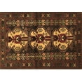 thumbnail image 1 of Ahgly Company Indoor Rectangle Persian Brown Traditional Area Rugs, 5' x 8', 1 of 4