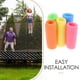 thumbnail image 5 of 10 fundas de seguridad de repuesto para trampolín, fundas protectoras de espuma para postes de trampolín, accesorios para protección de recintos, acolchado duradero y seguro para postes de trampolín, 5 of 5
