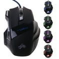 thumbnail image 2 of Gaming Mouse , USB Optical Computer Mice with RGB Backlit, 4 Adjustable DPI Up to 5500, Ergonomic Laptop PC, 2 of 9