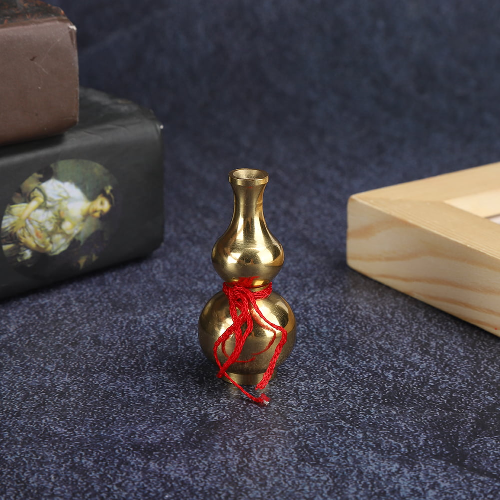 Details about   Brass Gourd Money Drawing Feng Shui Enhance Lucky Ornament Buddhist Supplies NEW