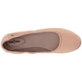 thumbnail image 5 of Minnetonka Women's Suede Anna Ballerina Flat, Blush 7, 5 of 7