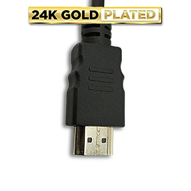 SatelliteSale HDMI Cable 12 Feet - High Speed 2.0 4K/60Hz 18Gbps Universal Cord For TV & Home Theater