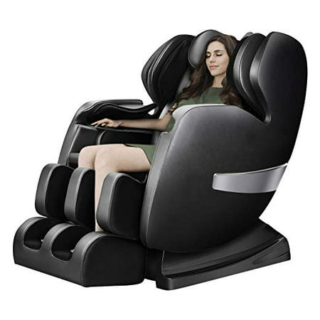 Best Massage Chair Recliner Sofa, S-track Zero Gravity Full Body Shiatsu Luxurious Electric Massage Sofa with Kneading,Tapping mode Heating back and Foot Rollers Body Detection (Best Full Body Massage Chair 2019)