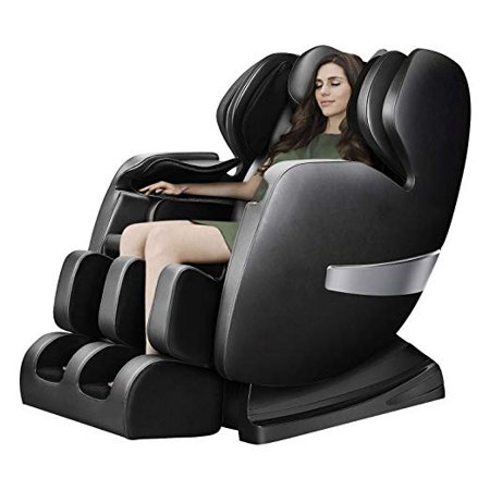 Best Massage Chair Recliner Sofa, S-track Zero Gravity Full Body Shiatsu Luxurious Electric Massage Sofa with Kneading,Tapping mode Heating back and Foot Rollers Body Detection (Best Massage Chair In The World)