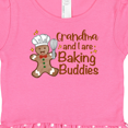 thumbnail image 3 of Inktastic Grandma and I Are Baking Buddies Gift Baby Girl Dress, 3 of 4