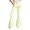 Beige, variant on Men's Tri Color Gradient Flared Festival Pants Rock Bottom Style Blue S