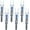 Blue, variant on 6PCS-S Lighted Nocks for Arrows with .244/6.2mm Inside Diameter Compound Bow Arrow Nock for Hunting Shooting