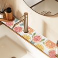 thumbnail image 2 of Yayeee Faucet Mat for Kitchen Sink 14.7" Diatomite Long Splash Guard Pad, Candy Grapefruit Slices, 2 of 7