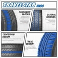thumbnail image 4 of Travelstar UN99 All Season 185/65R15 88H Passenger Tire-185/65/15 185/65R15(Tire Only), 4 of 9