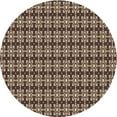 thumbnail image 1 of Ahgly Company Machine Washable Indoor Round Transitional Camel Brown Area Rugs, 8' Round, 1 of 7