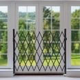 thumbnail image 5 of Single Folding Security Gate, Folding Door Gate for Basements, Garages, Storefronts, Kindergartens, Schools, and More (1.3*1.8m/4.27*5.91ft), 5 of 10