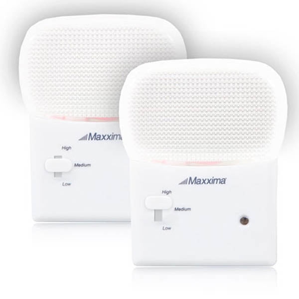 Maxxima High, Medium, Low LED Night Light with Dusk to Dawn Sensor