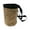 Brown, variant on Dualoai Chalk Bag Climbing Equipment Storage Pouch for Bouldering Fitness Gymnastics Brown