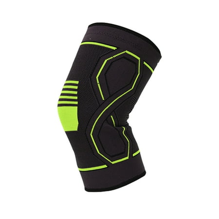 

Yfmall Knee Support Sleeves Breathable Non-slip High Elasticity Nylon Sports Fitness Knee Pads for Outdoor
