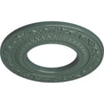 thumbnail image 3 of Ekena Millwork 8 1/8"OD x 4 1/8"ID x 1/2"P Andrea Ceiling Medallion (Fits Canopies up to 4 1/8"), Hand-Painted Cloud Burst, 3 of 6