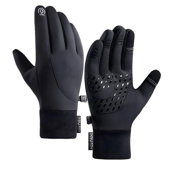 TELOLY 2026 New Winter Gloves Touch Screen Water Resistant Windproof Thermal for Running Cycling Driving Hiking for Men Women Tech Gloves