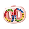 thumbnail image 2 of Juguetes de cubo de frijoles, rompecabezas, regalos, juegos, juguetes, actividades de carnaval para niños, rompecabezas de juguete Rosa, 2 of 9