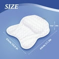 thumbnail image 5 of Spa Bath Pillows for Jacuzzi Hot tub, Bath Cushion for Bathtub, Hot Tub, Home Spa Non-slip Luxury Support for Head, Neck, Back and Shoulders with Strong Suction Cups, 5 of 6