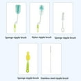 thumbnail image 4 of Cheers.US Bottle Brush Cleaner Kit with Teat Cleaner and Straw Brushes 360 Degree Rotating 5 PCS Within One Set Comes in Different Size selections, 4 of 6