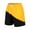 Yellow, variant on WERYOUNG Couple Sports And Fitness Nylon Shorts Men Can Go Underwater Trousers Breathable Trunks, Dark Gray, XXXL