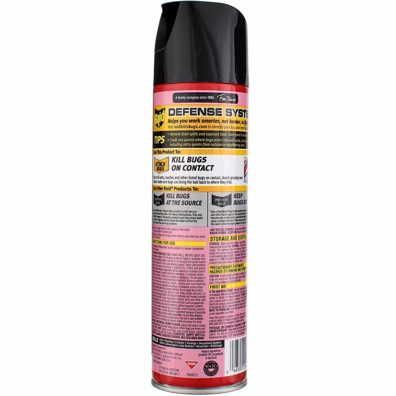 Raid Ant & Roach Killer, Outdoor Fresh, 17.5 oz (2 pack) (Bundle)