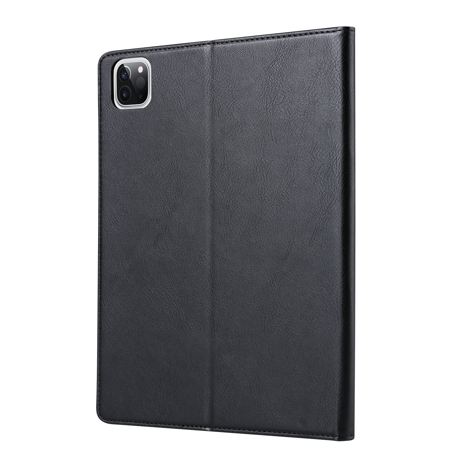 Allytechgroup iPad 11th 10th Gen 10.9" Case with Pencil Holder, Front Pocket Business Type Flip Multi Angle Stand Shockproof Protective Auto Sleep Wake Case for Apple iPad 11 10 Gen 2025 2022,Black