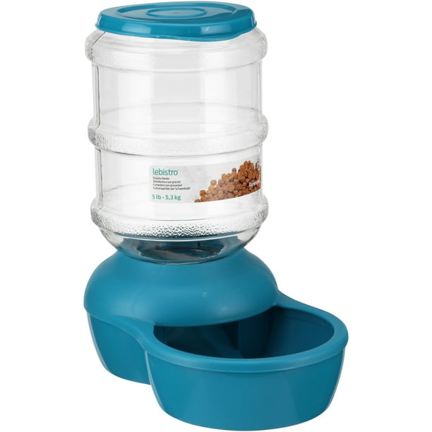 Aspen Pet Le Bistro Auto Gravity 5 Lb Pet Feeder