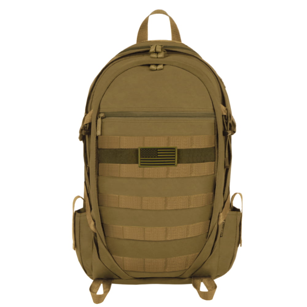 EastWest USA Tactical Assault MOLLE Pack Adjustable Military Backpack Gear Bag 