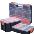 thumbnail image 2 of Boîte de Rangement à Vis Multi-Compartiments Boîte à Pièces Portable Boîte à Outils de Rangement Matériel Boîte de Réparation de Garage Boîte en Plastique B, 2 of 6