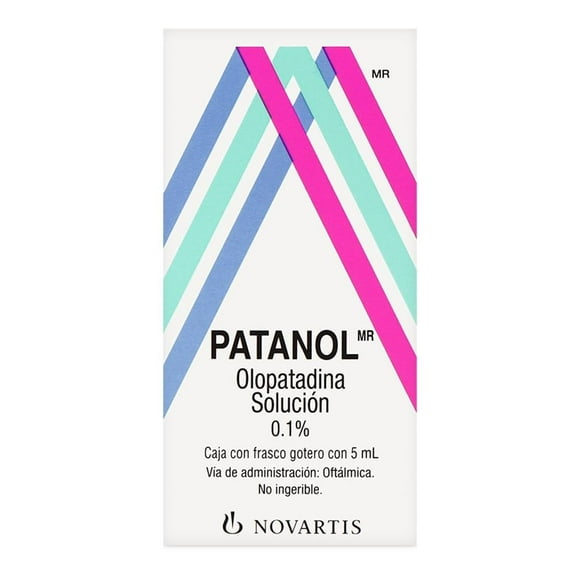 Patanol Olopatadina 0.1 % solución oftálmica 5 ml