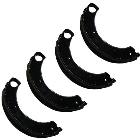 1810517M92 New Set of (4) Brake Shoes made to fit MF Tractor 135 165 (Best Aftermarket Brake Rotors)