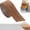 Brown, variant on 394*4.3" Crown Molding Peel and Stick 3D Flexible Foam Wall Trim White Self Adhesive Wallpaper Border Sticky Decorative Edging Baseboard Lines for Mirror Border Wall Hotel DIY Decor(Cream Yellow)