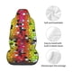 thumbnail image 4 of Fotbe Colorful Tie Dye Stained Glass 1 Funda para Asiento de Auto con Estampado – Impermeable y Antisudor – Ajuste Universal, Lavable a Máquina, Antideslizante (1 Pieza), 4 of 5