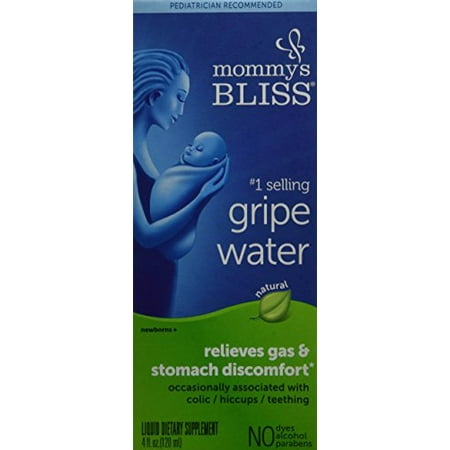 Mommy's Bliss Gripe Water - Original - 4 oz - 2 (Best Bottled Water For Health)