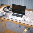 thumbnail image 3 of Long Mouse Pads for Desk,White Cartoon Unicorn Cloud Pattern Desk Mats on Top Of Desks, Desk Mouse Pad Extra Large with 3mm Non-Slip Base and Stitched Edge for Gaming,Office,Work,Home 35.4"x15.7", 3 of 6
