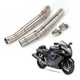 thumbnail image 5 of Motorcycle Exhaust Middle Link Pipe System Accessories For Suzuki For Hayabusa GSX1300R GSXR1300 2008-2018, 5 of 5