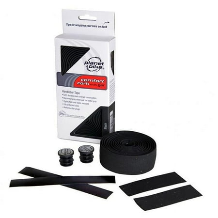 Planet Bike HT7400 Gel Cork Tape, Black