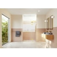 thumbnail image 3 of Glass Warehouse Ghf-56.25 Stellar 78" High X 56-1/4" Wide Hinged Frameless Shower Door -, 3 of 7