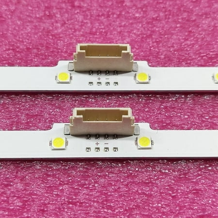 2pcs LED Backlight strips For AOT_40_NU7100F Samsung 40NU7100 UE40NU7100 UE40NU7190 UN40NU6070FXZA UN40NU6070F UN40NU7100FXZA UN40NU7100F UN40NU7200F BN96-45955A