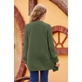 thumbnail image 2 of Sherrylily Girls Cable Knit Cardigans Button Down Long Sleeve Chunky Sweater Outerwear, 2 of 4