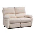 thumbnail image 1 of HOMCOM Canapé Inclinable 2 Places avec Repose-Pieds, 1 of 10