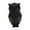 Black, variant on deevoka Abstract Geometric Sculptures Display Owl Figurine for Office Yard Bookshelf Black