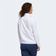 thumbnail image 5 of Adidas Embossed Quarter White Outerwear Women L, 5 of 5