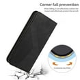 thumbnail image 5 of Funda tipo cartera de cuero magnético texturizado con patrón en S para iPhone 6, 7, 8, SE2 y SE3: alta resistencia magnética, ranuras para tarjetas, antiarañazos y protección duradera., 5 of 5