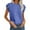 Blue, variant on SNKSDGM Women's Plus Casual Easter Shirts for Women Womens Shirts Long Sleeve Tunic Summer New Ruffle Edged Fashion Sweet and Fresh Versatile Top T Shirt Womens Short Sleeve Tops Casual Loose Fit